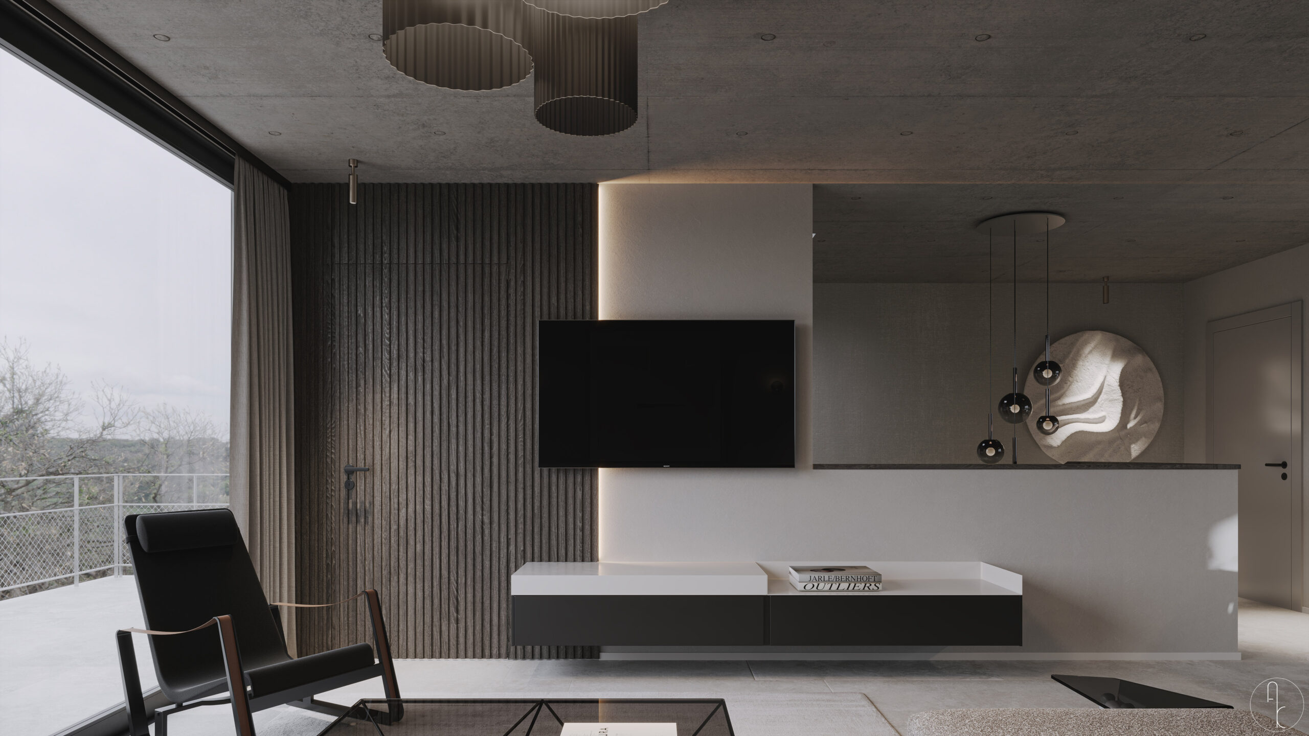 Innenarchitektur einer Wohnung in Basel